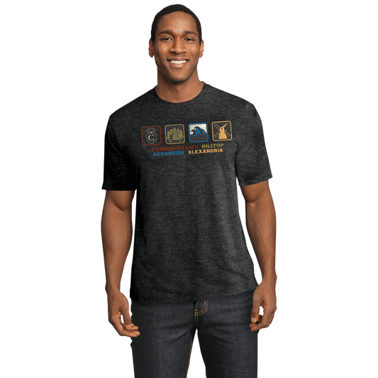 The Walking Dead Communities T-Shirt-0