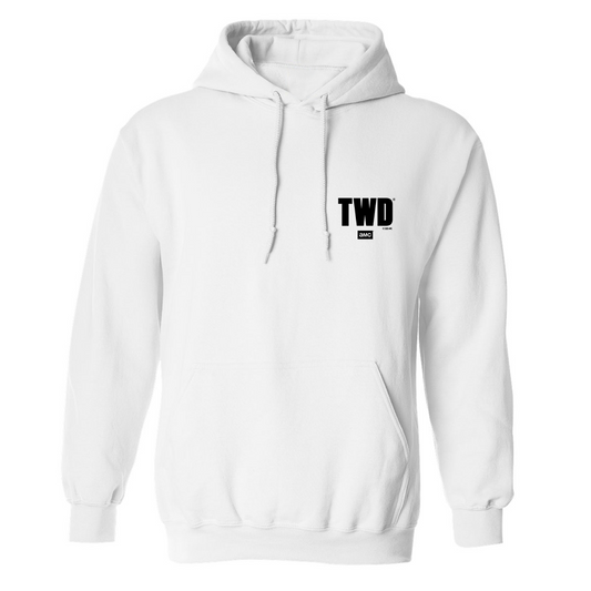 The Walking Dead Skull Fleece Hooded Sweatshirt-1