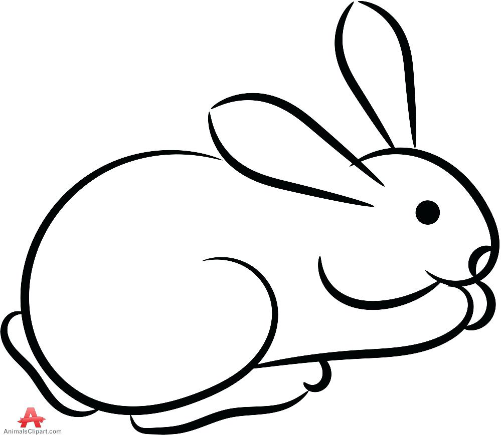 Cartoon Bunny Face Outline ~ Looney Tunes Pictures: 