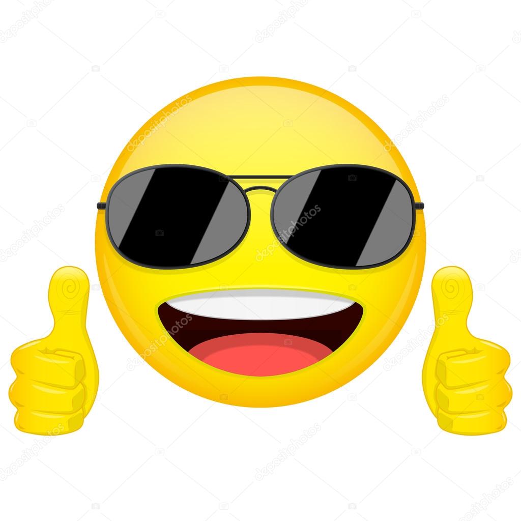 Clipart Smiley Daumen Hoch Kostenlos Blaue Daumen Hoch Emoticon Stock ...