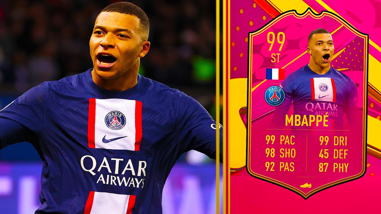 99 Futties Mbappe Player Review 🔥 Fifa 23 Ultimate Team - YouTube