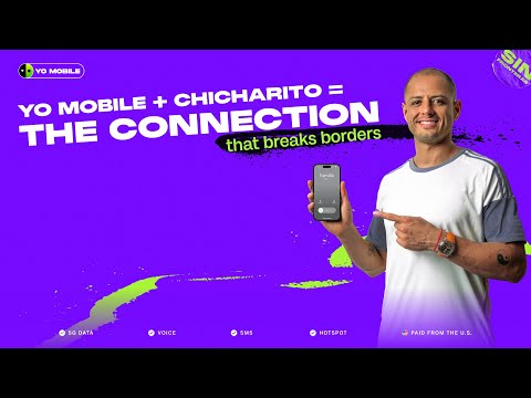 YO MOBILE PRESENTA A CHICHARITO COMO EMBAJADOR GLOBAL DE LA MARCA