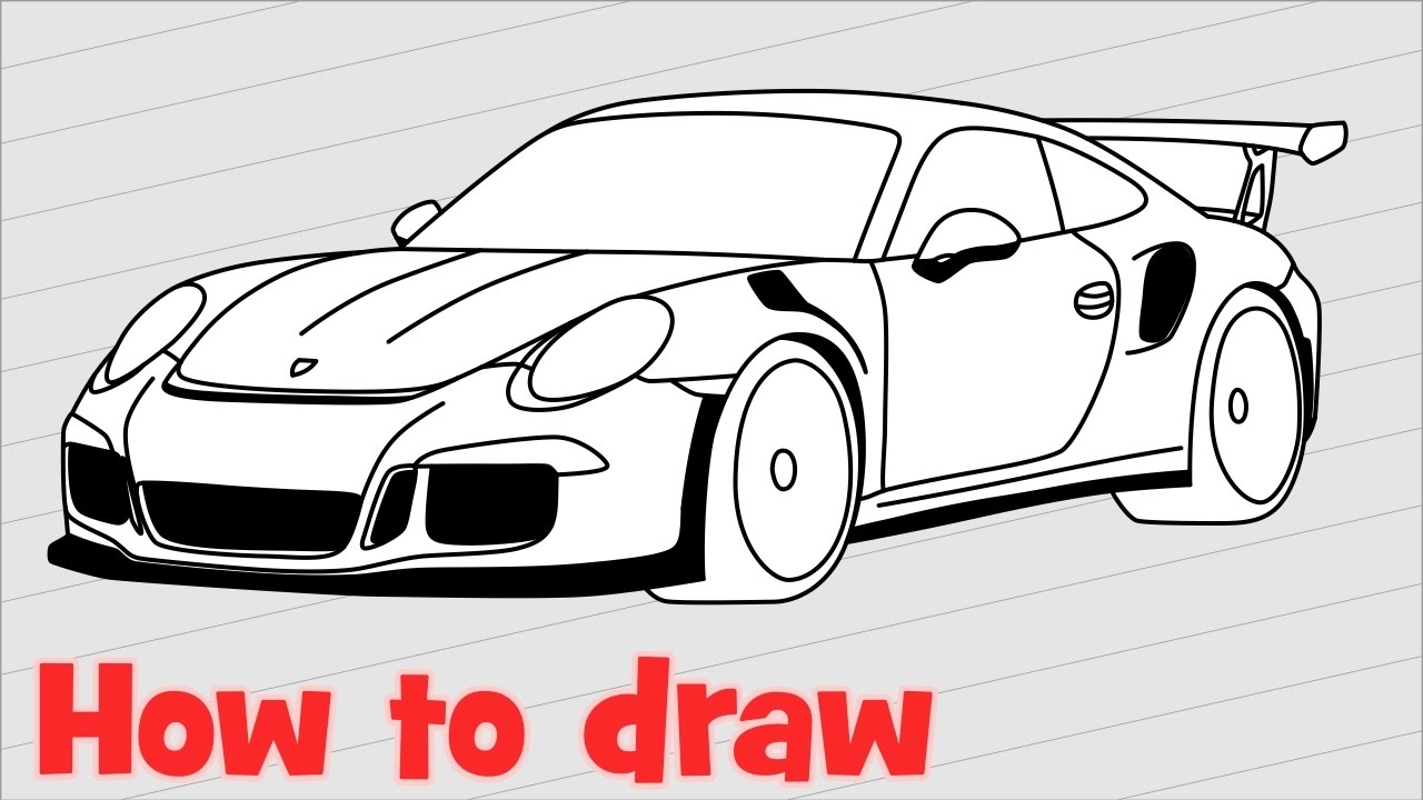 Great Info About How To Draw A Porsche Carrera Gt - Assistancecorporation