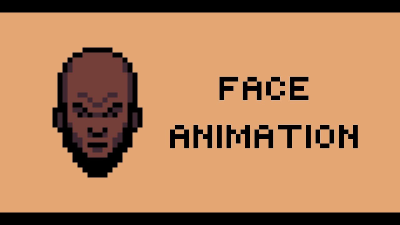 Pixel Art Face Animation Process In 2021 Pixel Art Animation Process ...