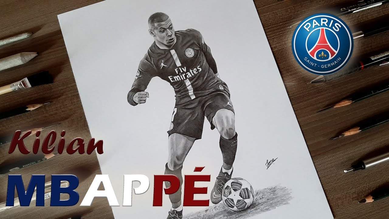 Compartir más de 84 dibujo mbappe última - camera.edu.vn