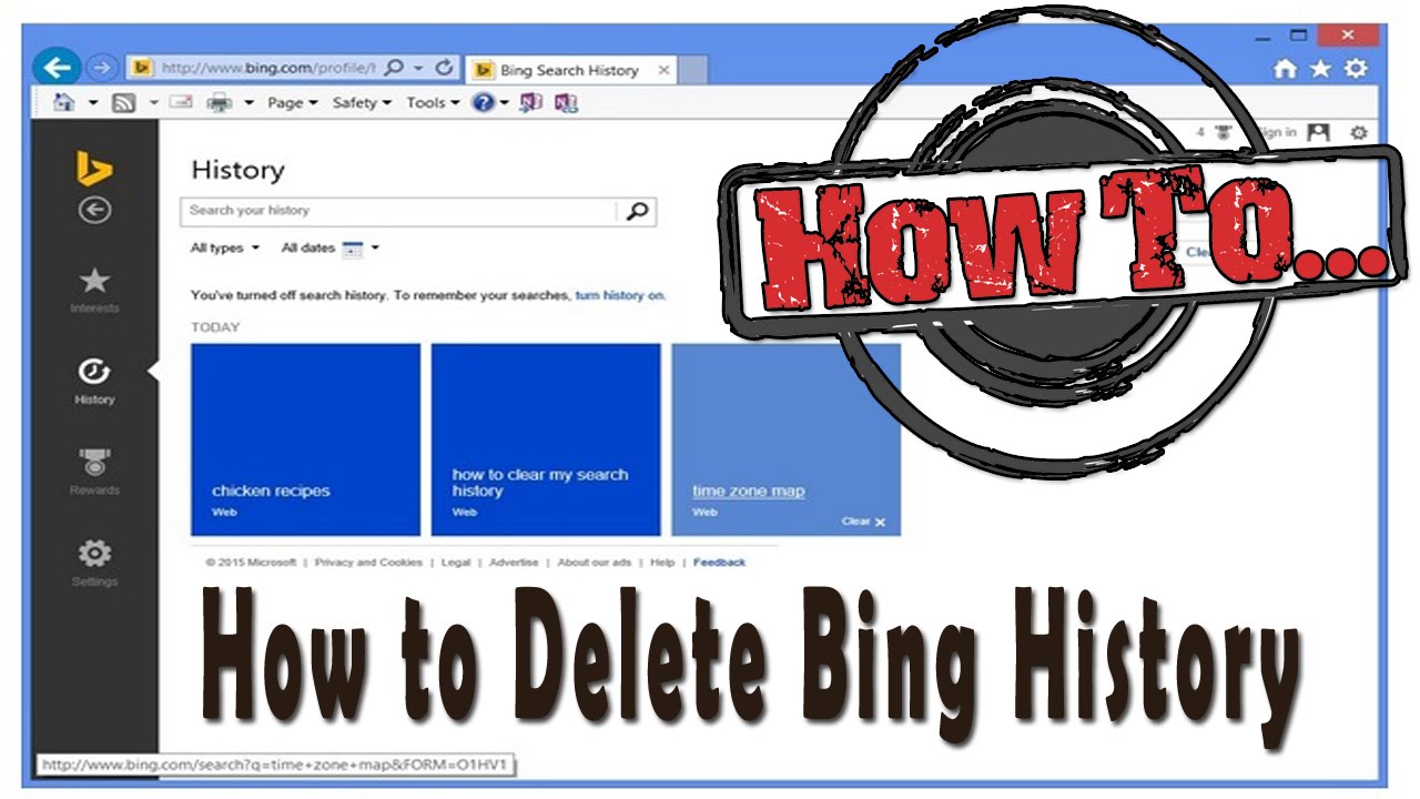 How To Delete Bing History Windows 10 The Best Picture History - www ...