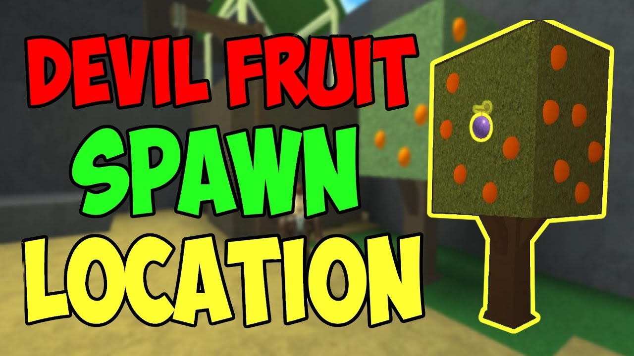 Blox fruits devil fruits location