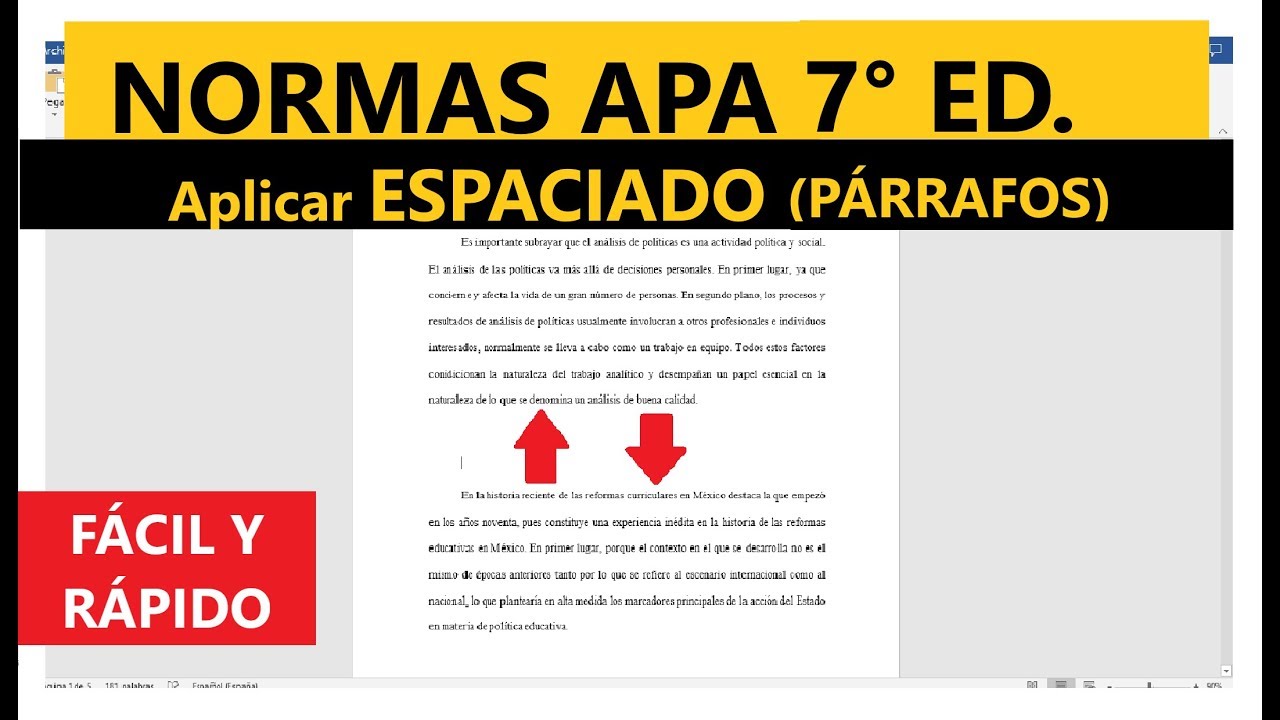 Aplicar Espaciado Entre Parrafos Facilmente En Word S - vrogue.co