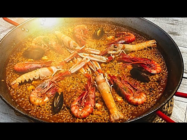 SEAFOOD PAELLA - AUTHENTIC VALENCIAN RECIPE - Paella recipe seafood -  YouTube