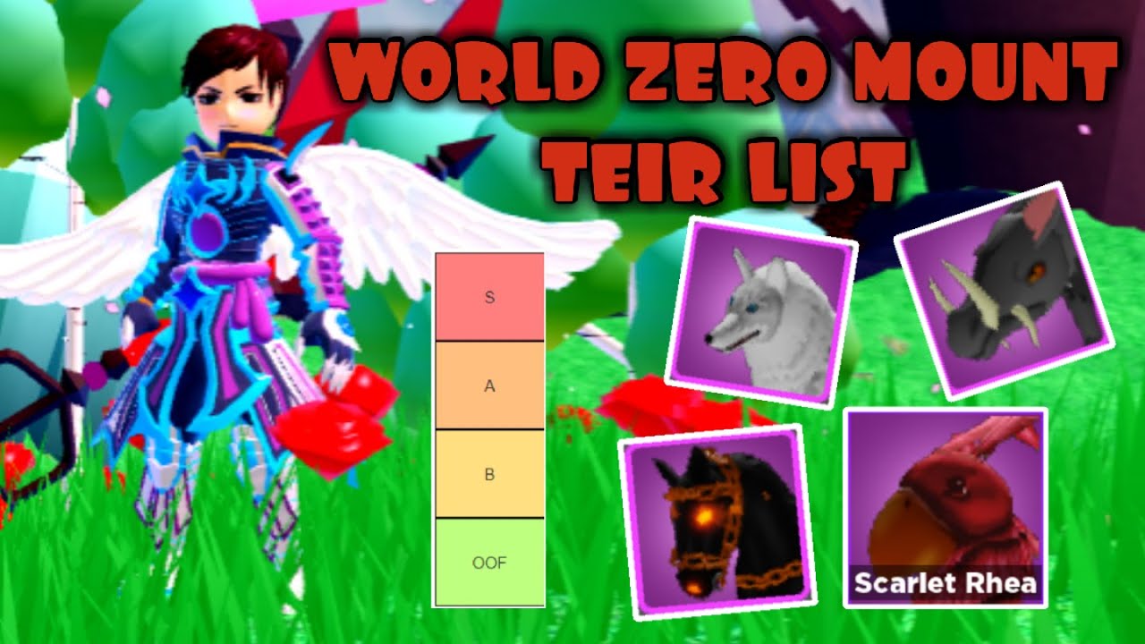 World zero tier list