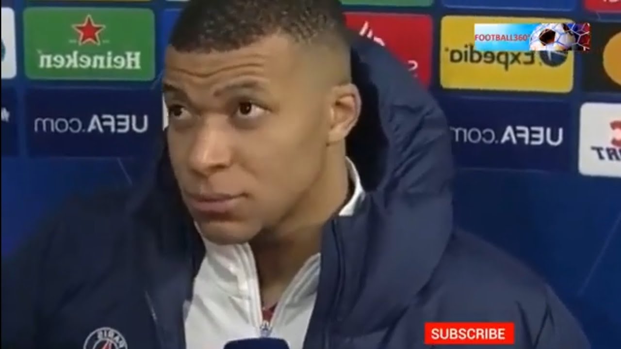 Bayern München vs Paris Saint-Germain 2-3 |kylian mbappé interview fin ...