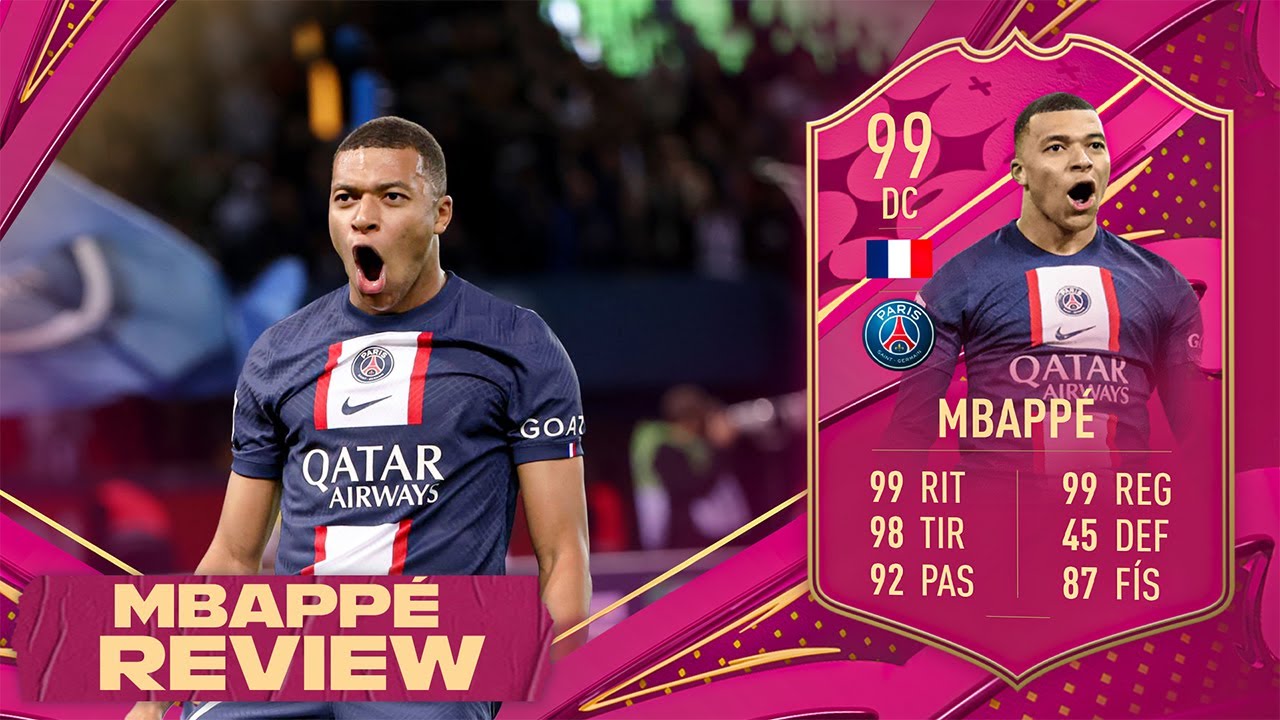 ¿LA MEJOR CARTA DE FIFA 23? 🤔 99 MBAPPE FIFA 23 FUTTIES REVIEW - YouTube