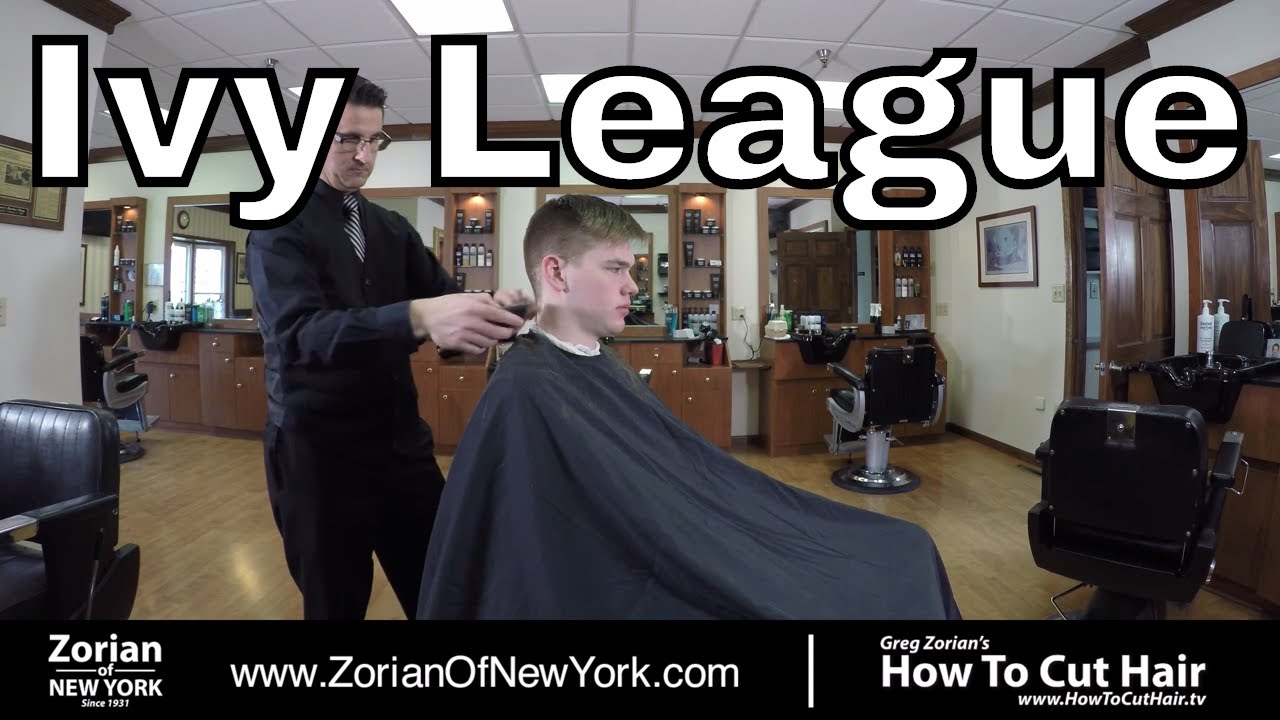 How To Cut And Style Ivy League Haircut Greg Zorian Haircut