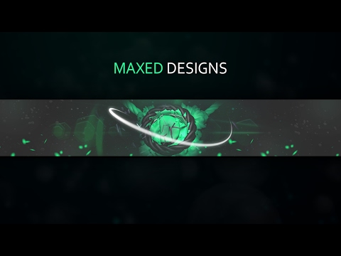 GFX BANNER SPEED ART #7 (BY MAXED DESIGNS) - YouTube