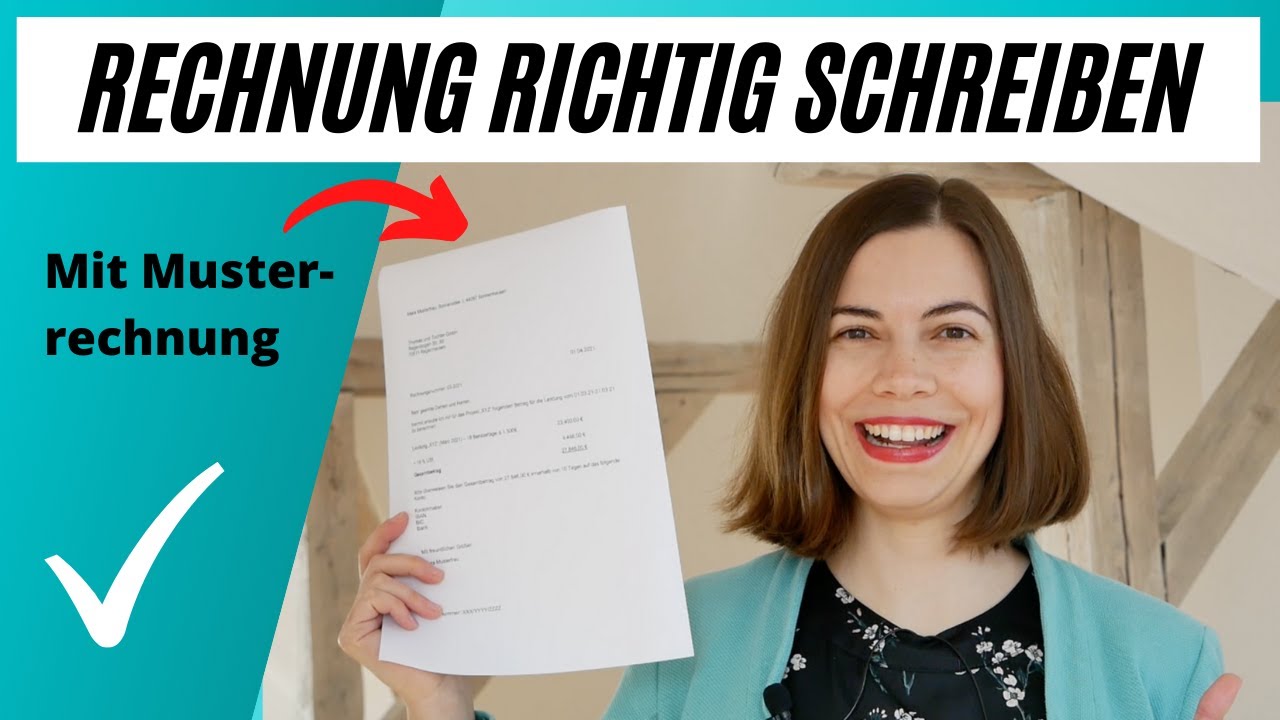 FREIBERUFLER RECHNUNG SCHREIBEN - Darauf musst du achten! (inklusive ...