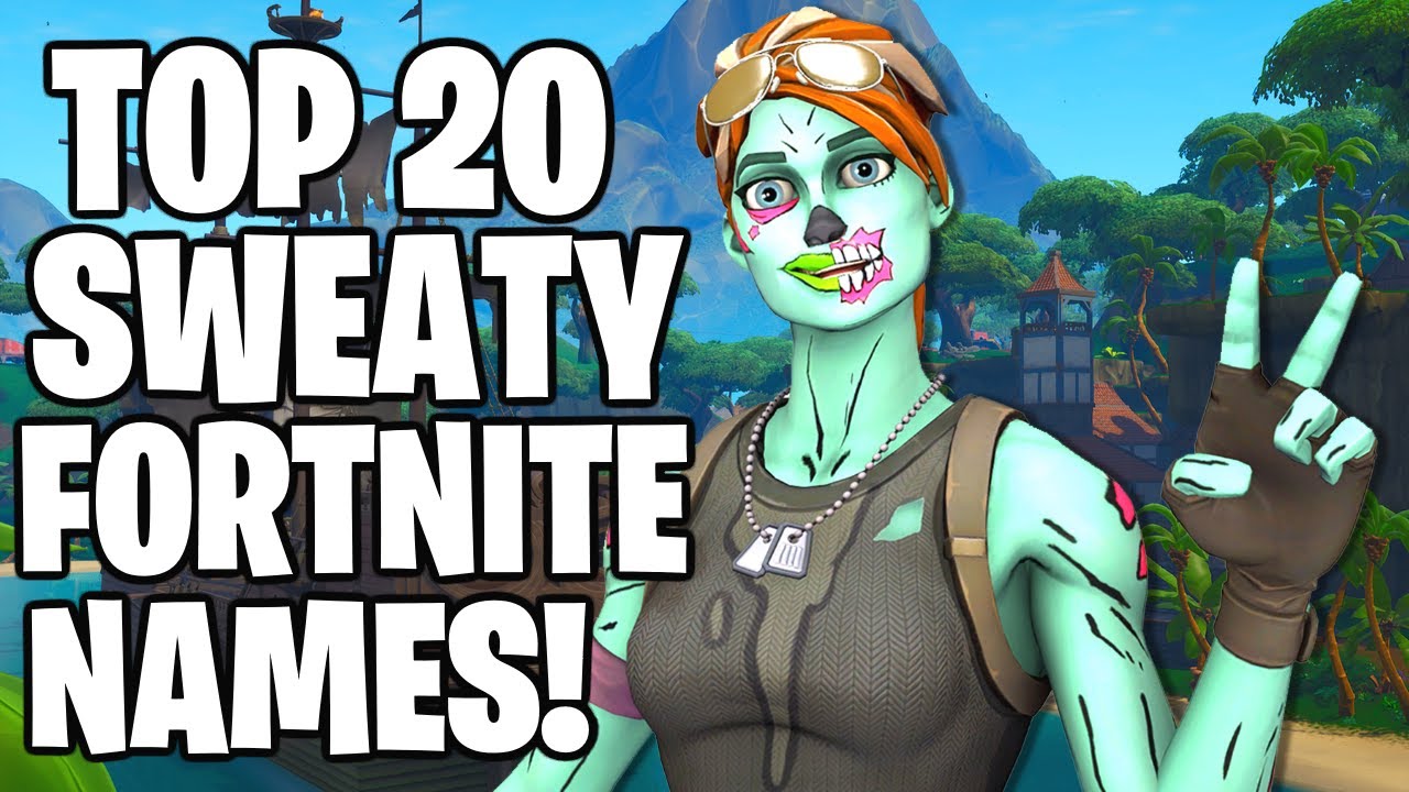 Tryhard Sweaty Fortnite Names Not Taken 2024 - Nance Anne-Marie