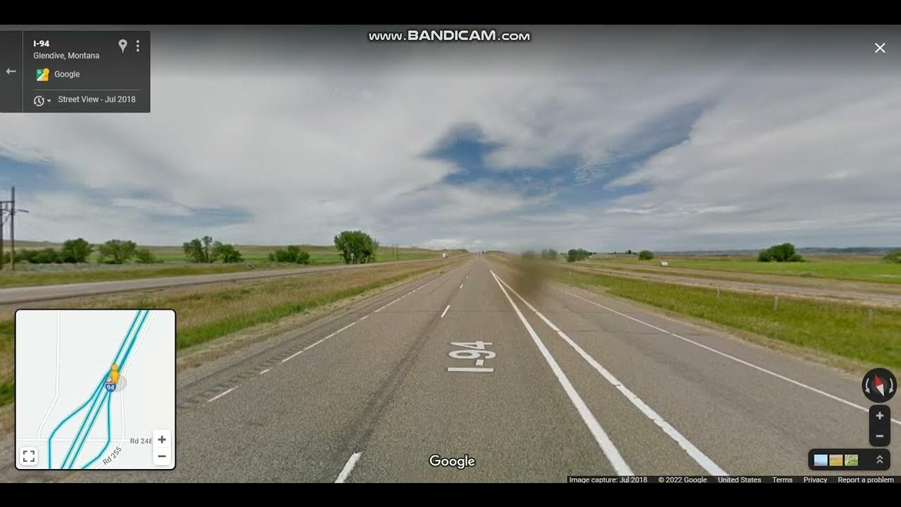 Interstate 94 - Montana (Exits 198 to 210) eastbound - YouTube