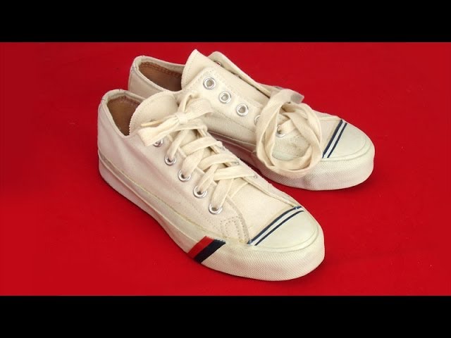 Classic vintage USA-MADE Pro-KEDS-NEVER WORN!-canvas sneakers athletic shoes  at  - YouTube