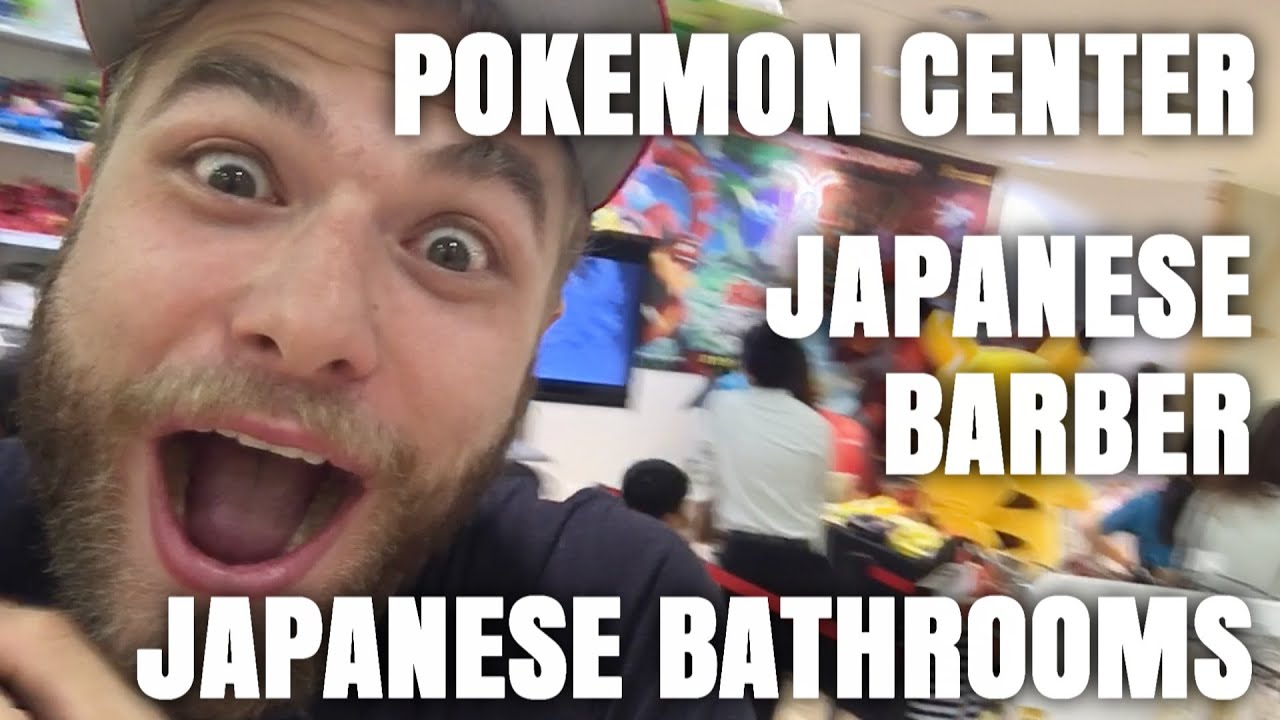 Incredible Pokemon Center Japanese Barber The Wonders Of Japanese