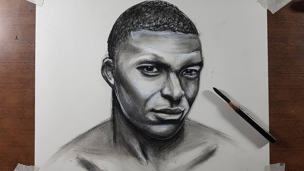 Compartir más de 82 kylian mbappe para dibujar muy caliente - camera.edu.vn