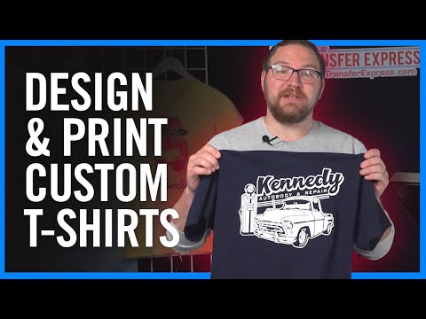 The EASIEST Way To Design & Print T-Shirts