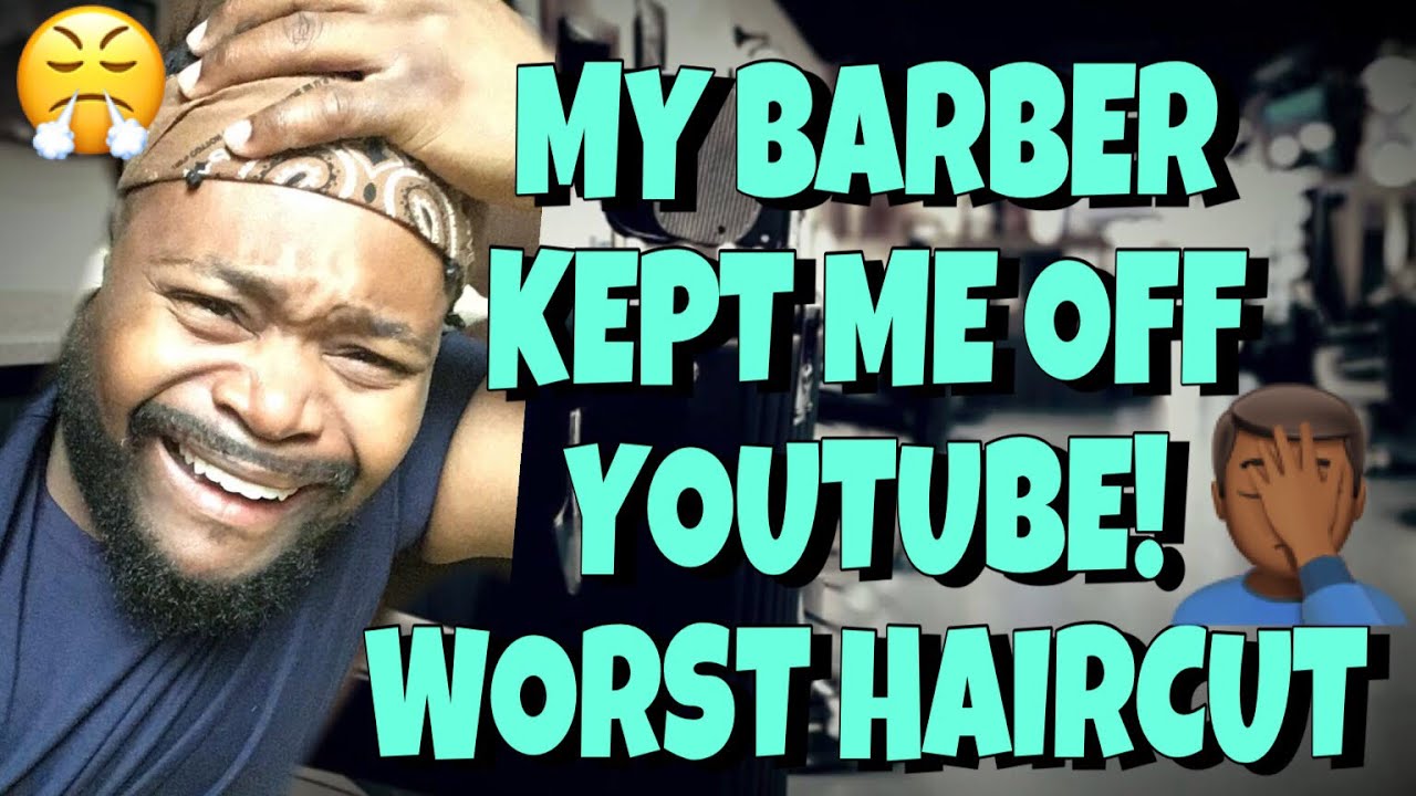 BARBER WAS HATING ON MY HAIR HEAVY YouTube