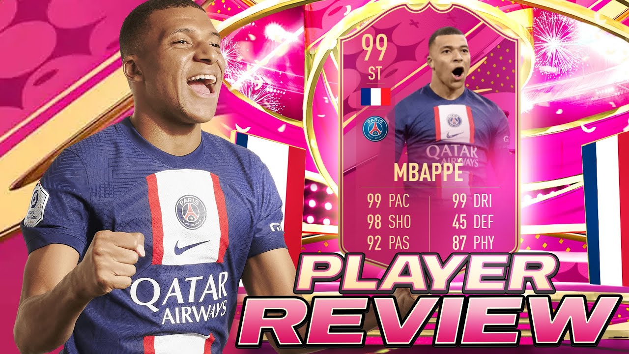 😱99 FUTTIES KYLIAN MBAPPE PLAYER REVIEW - FIFA 23 ULTIMATE TEAM - YouTube