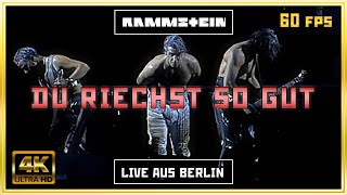 Rammstein: Du Riechst So Gut  live aus Berlin 1998 With subtitles 4K 60fps remastered