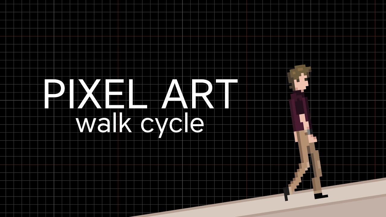 Pixel Art Walk Cycle