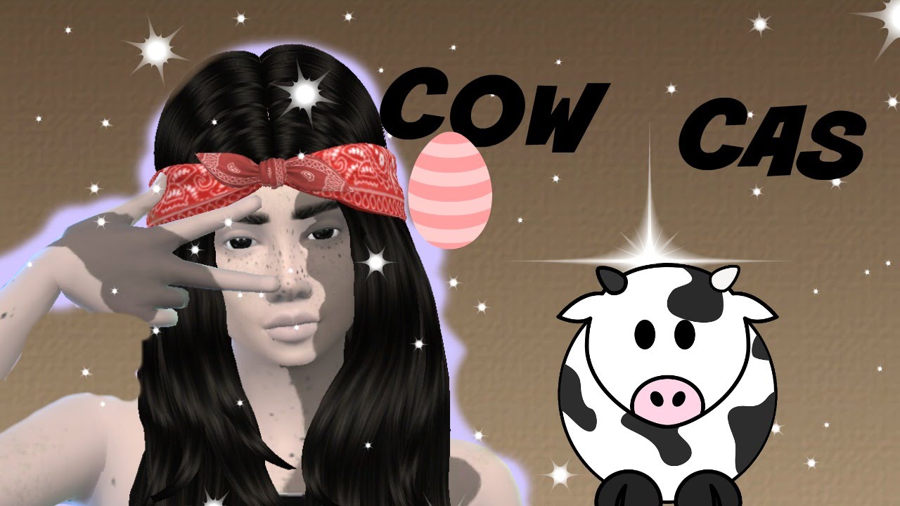 Sims 4 CC Cow Outfit