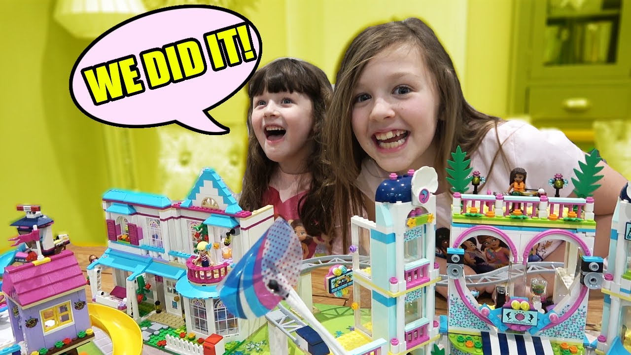 We Built AN ENTIRE CITY OUT OF LEGO! - YouTube