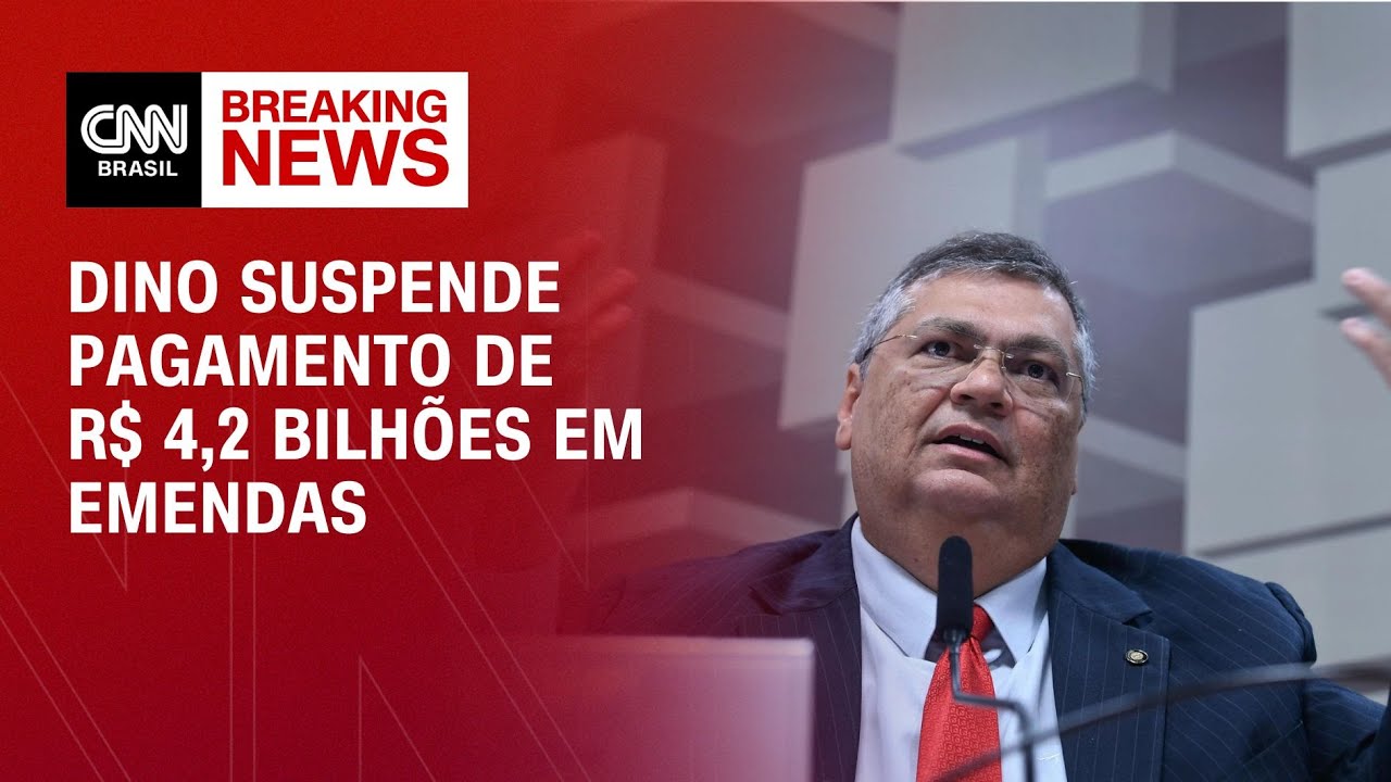 Dino suspende pagamento de R$ 4,2 bilhões em emendas | CNN NOVO DIA