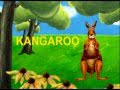 Learn Alphabet - K is for Kangaroo