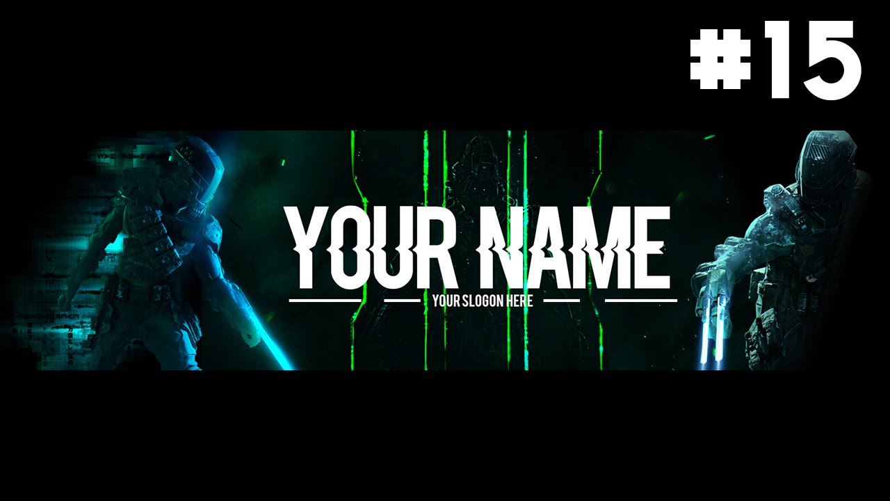 FREE Awesome Black Ops 3 Youtube Banner Channel Art #15 - YouTube