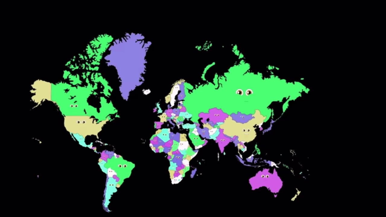 Countries of the world 2x - YouTube