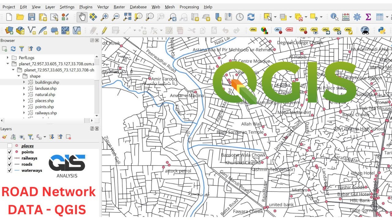 How to Download Roads, Waterways, Railways, and Place Data || BBBike ...