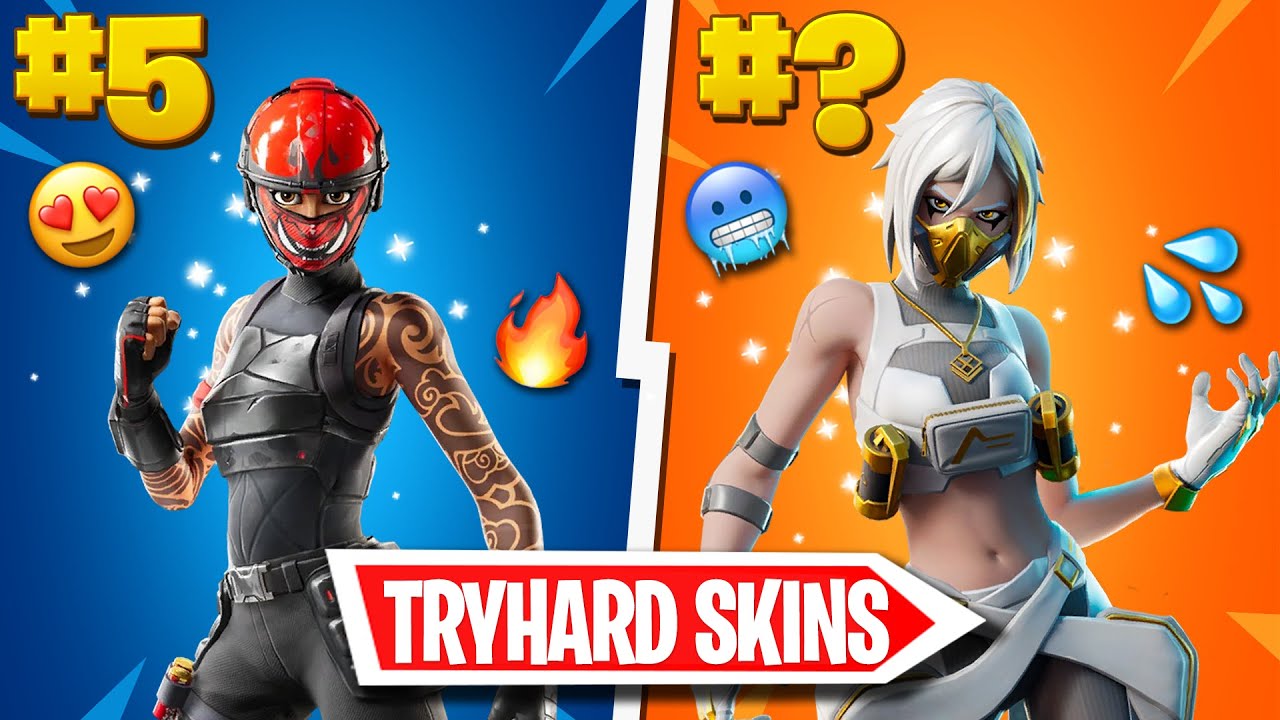 10 Most Popular Tryhard Skins In Fortnite Sweaty Fort - vrogue.co