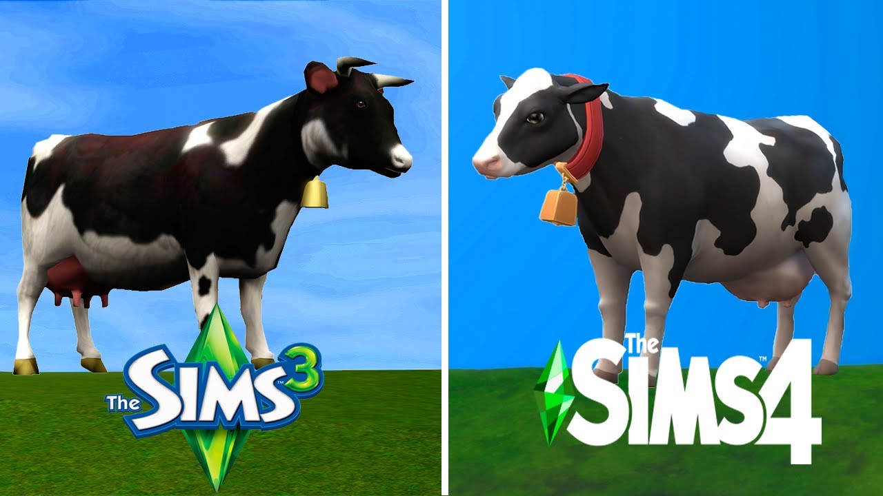 Sims 4 CC Cow Outfit