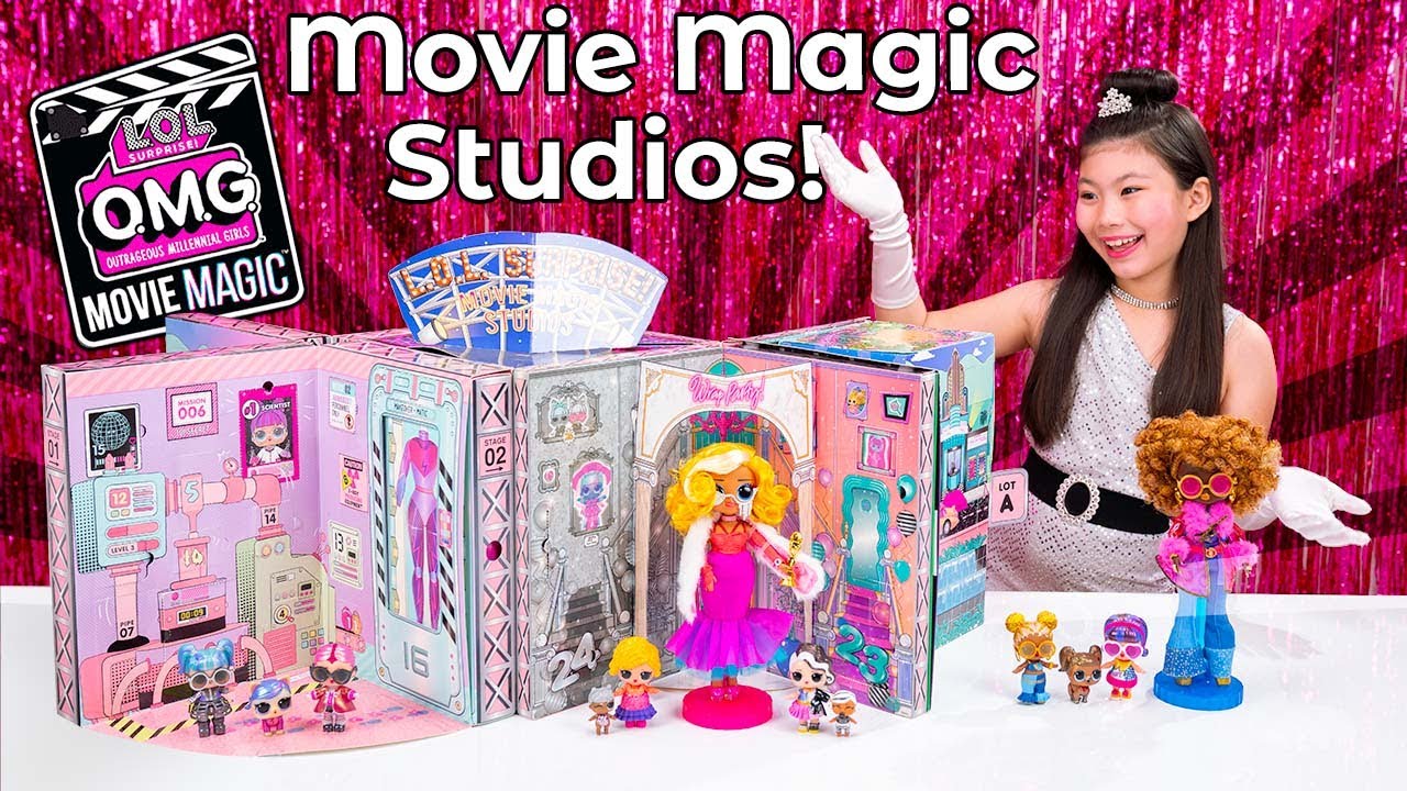 Melody Tours the new LOL Surprise OMG MOVIE MAGIC STUDIOS! - YouTube