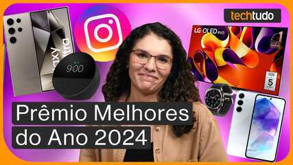 Melhor celular e TV de 2024: veja vencedores do prêmio do TechTudo