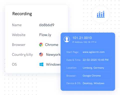 prioritize visitor recordings