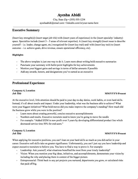 Cut And Paste Resume Templates