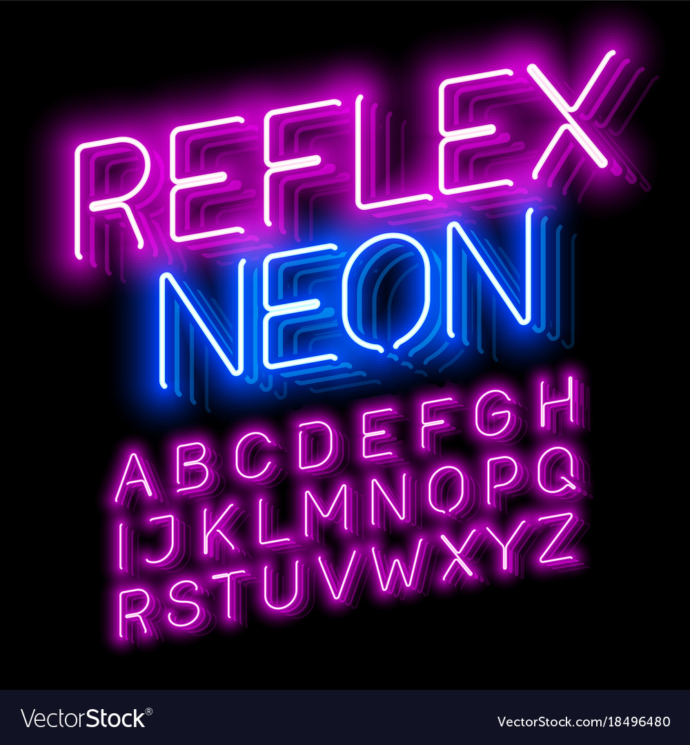 Free Neon Font | estudioespositoymiguel.com.ar