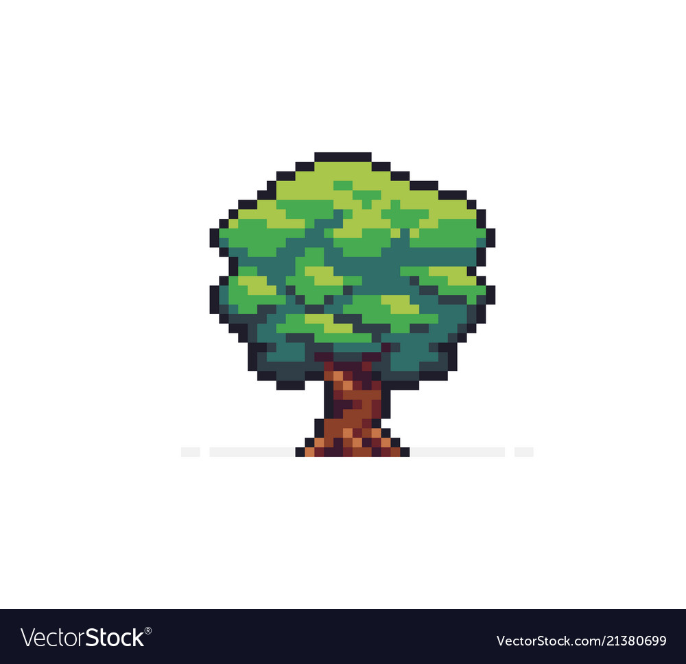 Pixel Art Inspiration Trees