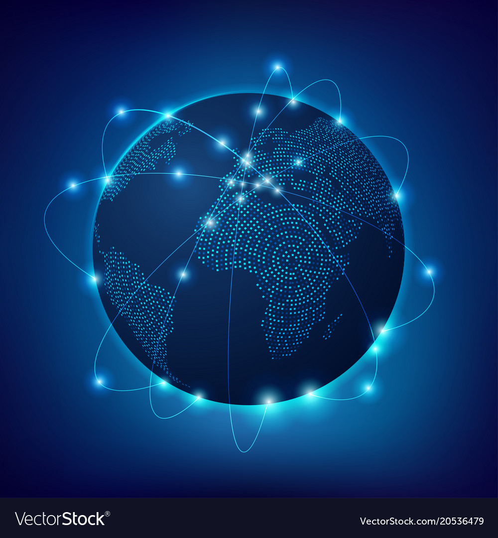 Light world Royalty Free Vector Image - VectorStock