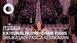 Video: Momen Misa Pertama di Katedral Notre-Dame Setelah 5 Tahun Restorasi