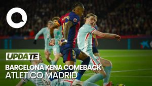 Video Barcelona Kena Comeback Atletico, Tergusur dari Puncak Klasemen