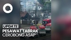 Video: Pesawat Tabrak Cerobong Asap di Brasil Tewaskan 10 Orang