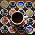 Assortment of Keurig K-cup pods