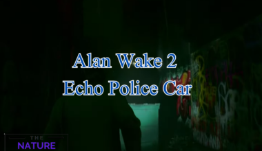 Alan Wake 2 Echo Police Car